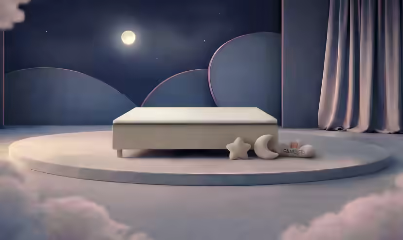 Οικογενειακό κρεβάτι FAMBED σε μπεζ, 220 × 210 cm, χωρίς κεφαλάρι