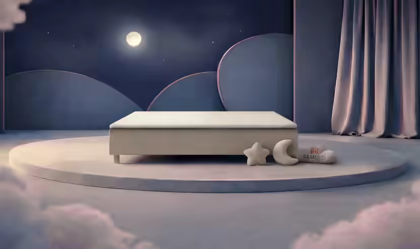 Οικογενειακό κρεβάτι FAMBED σε μπεζ, 240 × 200 cm, χωρίς κεφαλάρι