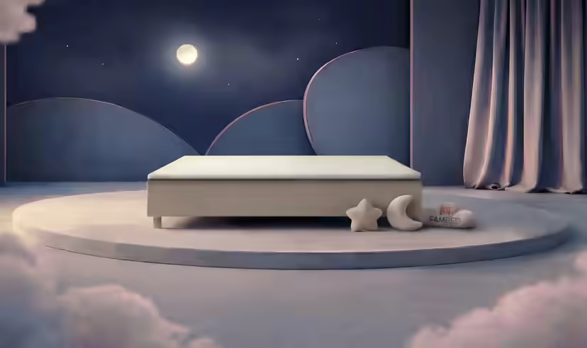 Οικογενειακό κρεβάτι FAMBED σε μπεζ, 250 × 200 cm, χωρίς κεφαλάρι