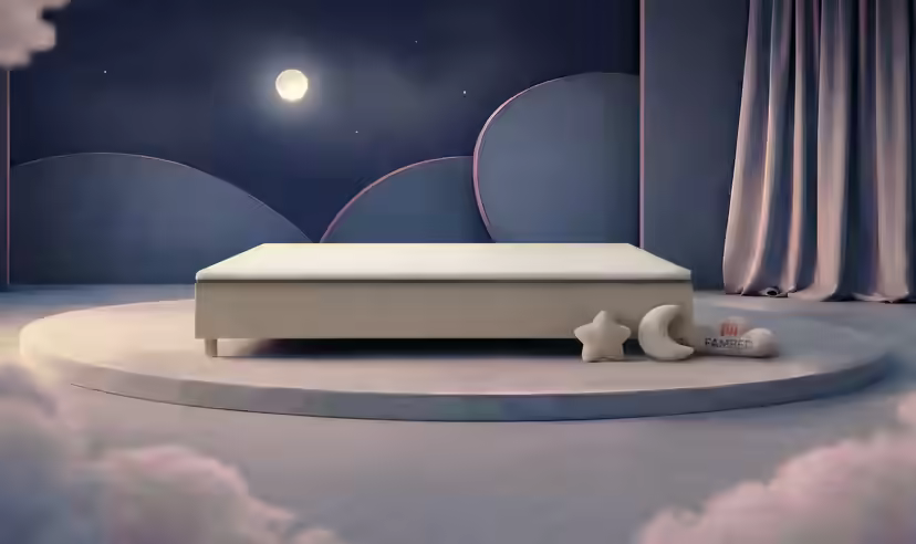Οικογενειακό κρεβάτι FAMBED σε μπεζ, 290 × 210 cm, χωρίς κεφαλάρι